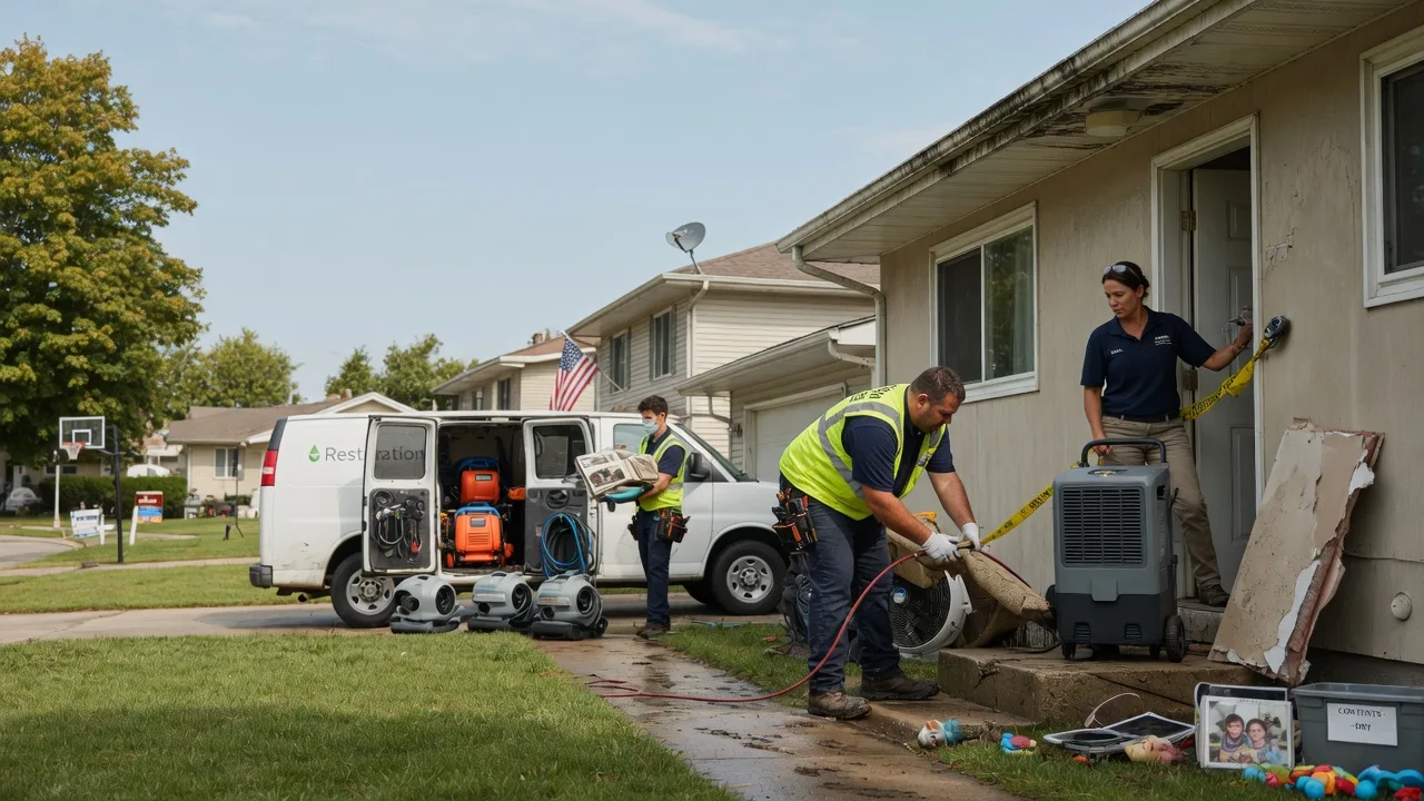 Water Damage Restoration in Bahama, NC near me